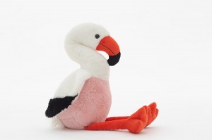 JH-9950A Plush Flamingo in Light pink color