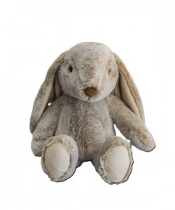 JH-1083C Plush Rabbit in Cream color