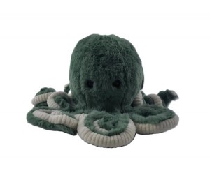 JH-1143F Plush Octopus in Green color