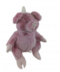 JH-1050C Plush Pig backpack in Pink color 50cm