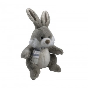 JH-1133A Plush Rabbit in Light Brown color