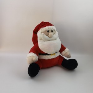 Plush Santa Claus in Red color