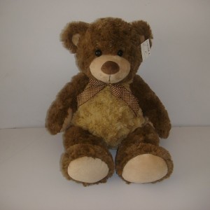 JH-9836A Plush Bear in Brown color