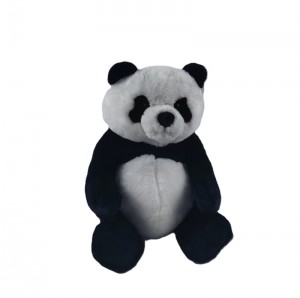 JH-1140A-1 Plush Panda in white+black color