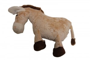 JH-9939C  Plush Donkey in Beige color