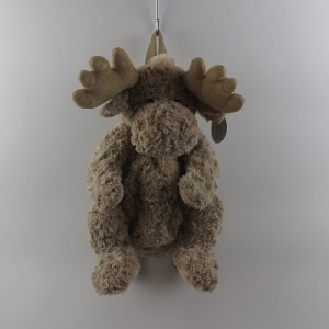 JH-1075B Plush Reindeer backpack in Light Brown color 50cm