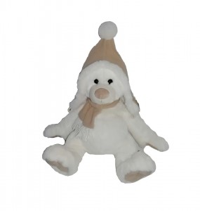 JH-1139B Plush Bear in Cream color