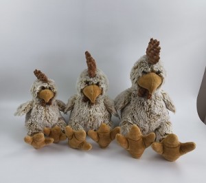 JH-1096C Plush Chick in Brown color