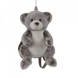 JH-1005A Plush Bear backpack in Light Brown color 50cm