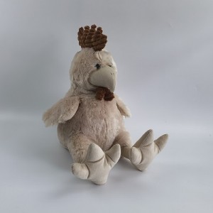 JH-1096B Plush Chick in Light Brown color