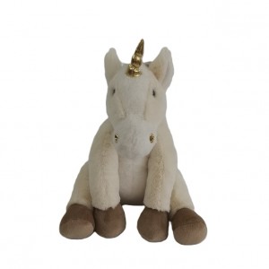 JH-1084A Plush Unicorn in Cream color