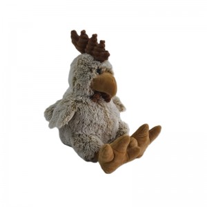 JH-1096C Plush Chicken in Cream Color